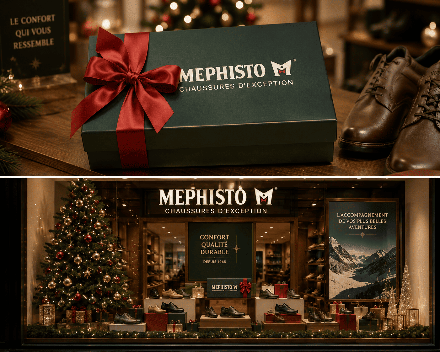 cadeau chaussures confort Toulouse Mephisto Dejean Noël